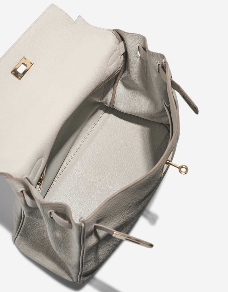 Hermès Kelly 32 Togo Gris Perle Inside | Sell your designer bag