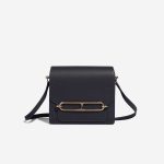 Hermès Roulis 18 Swift Bleu Nuit Front | Sell your designer bag