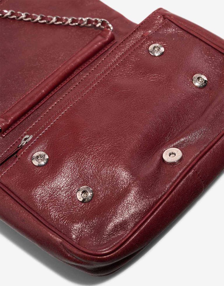 Chanel Flap Bag Small Calf Dark Red Signs of wear | Sell your designer bag