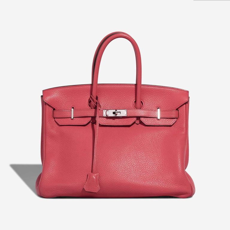 Hermès Birkin 35 Clémence Rose Lipstick Front | Sell your designer bag