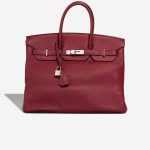 Hermès Birkin 35 Togo Dark Red Front | Sell your designer bag