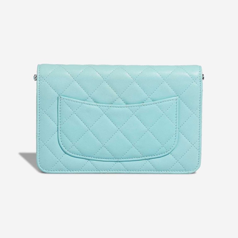 Chanel Timeless Wallet On Chain Lamb Blue | Sell your designer bag