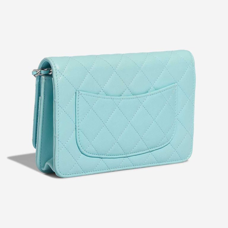 Chanel Timeless Wallet On Chain Lamb Blue | Sell your designer bag