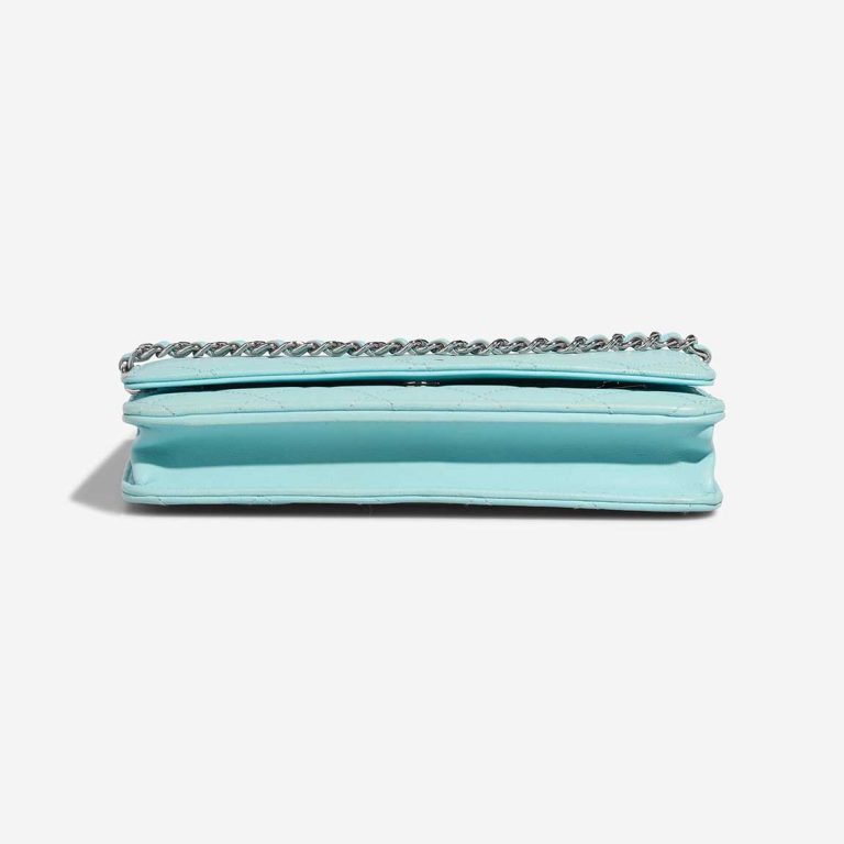 Chanel Timeless Wallet On Chain Lamb Blue | Sell your designer bag