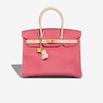 Hermès Birkin 30 HSS Rose Lipstick / Craie Front | Sell your designer bag