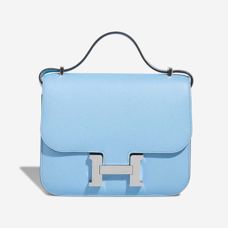 Hermès Constance 18 Epsom Céleste Front | Sell your designer bag
