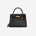 Hermès Kelly 28 Togo Black Front | Sell your designer bag