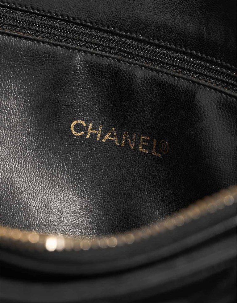 Chanel Shopping Tote Lamb Black Logo | Sell your designer bag