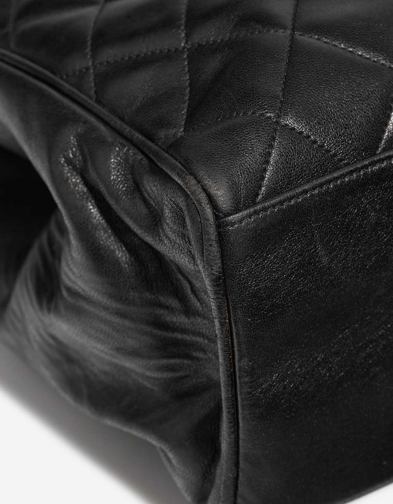 Chanel Shopping Tote Lamb Black Signs of wear | Sell your designer bag