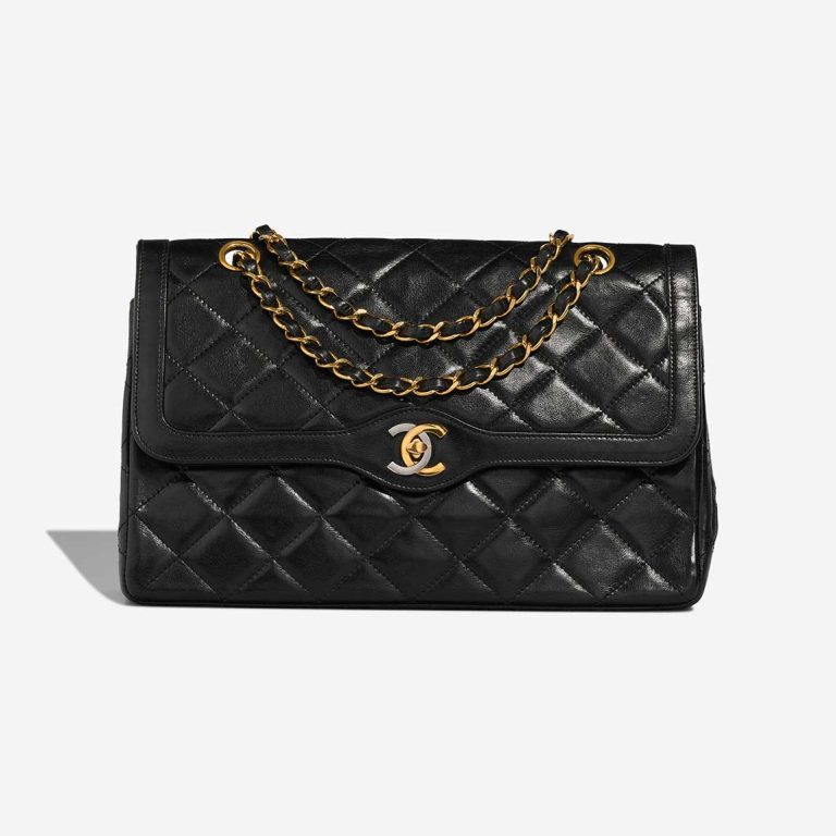 Chanel Timeless Medium Lamb Black Front | Sell your designer bag