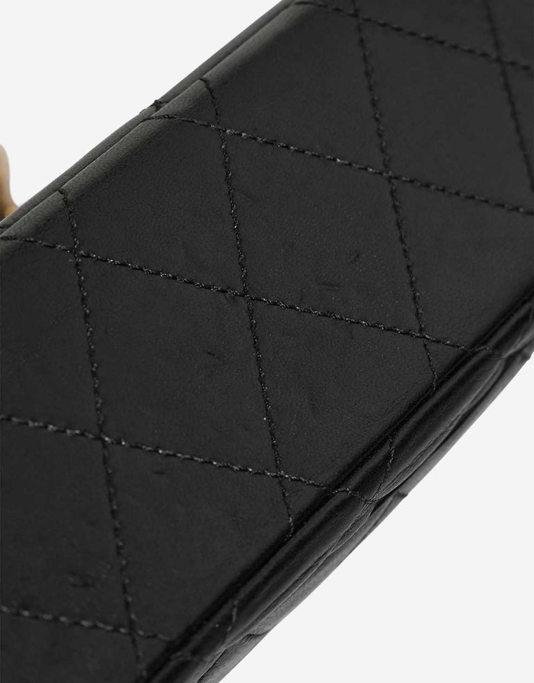 Chanel Timeless Medium Lamb Black Signs of wear | Sell your designer bag