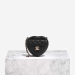Chanel Timeless Heart Mini Lamb Black Front | Sell your designer bag