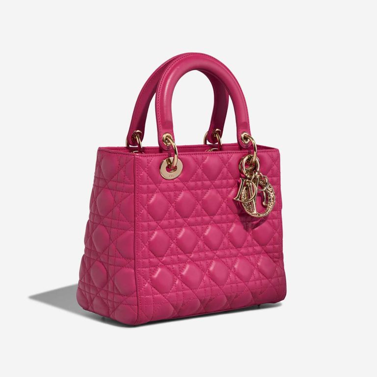 Dior Lady Medium Lamb Pink | Sell your designer bag