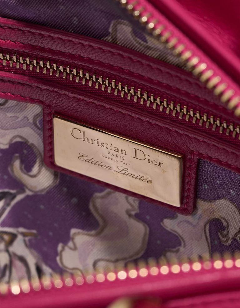 Dior Lady Medium Lamb Pink Logo | Sell your designer bag