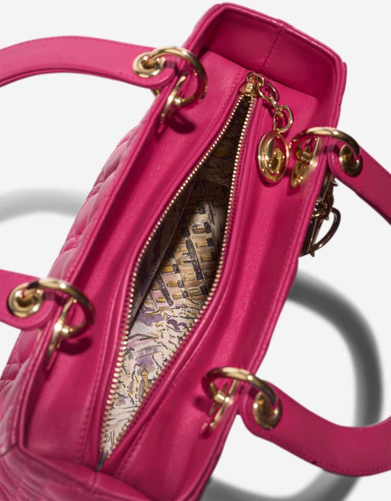 Dior Lady Medium Lamb Pink Inside | Sell your designer bag