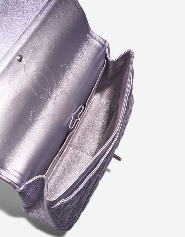 Chanel Timeless Jumbo Lamb Metallic Lilac Inside | Sell your designer bag