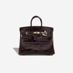 Hermès Birkin 25 Niloticus Crocodile Macassar Front | Sell your designer bag
