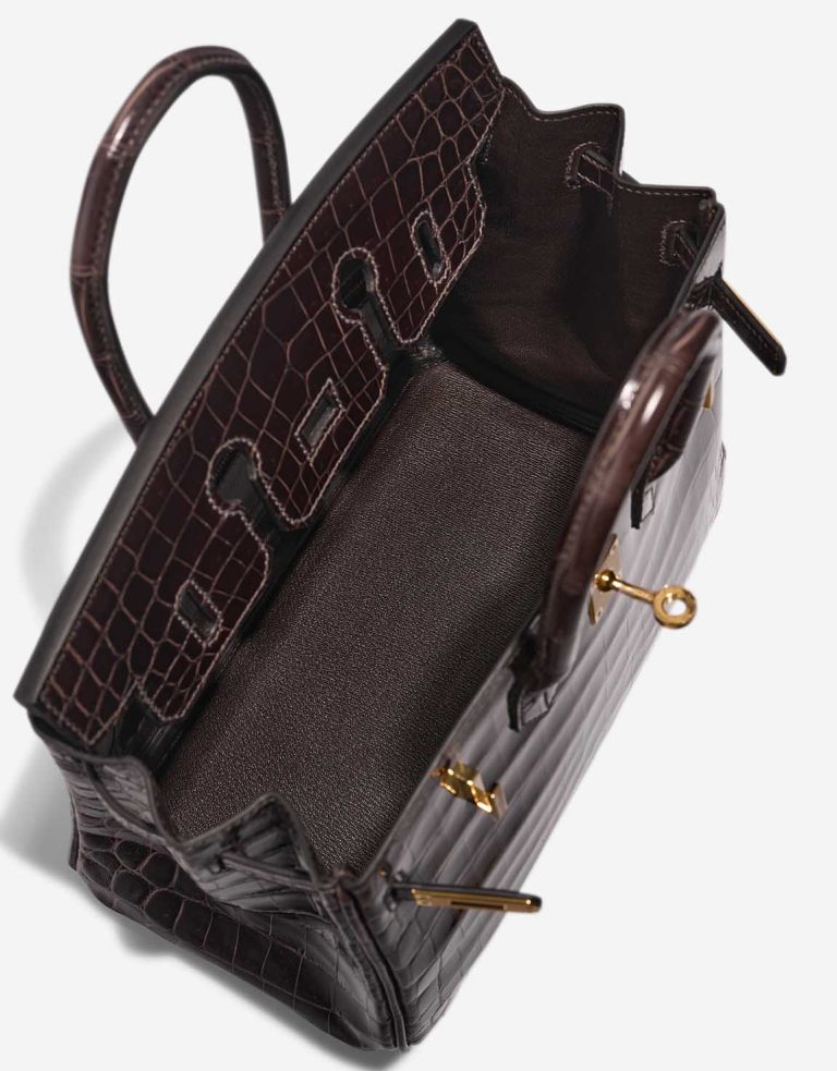 Hermès Birkin 25 Niloticus Crocodile Macassar Inside | Sell your designer bag