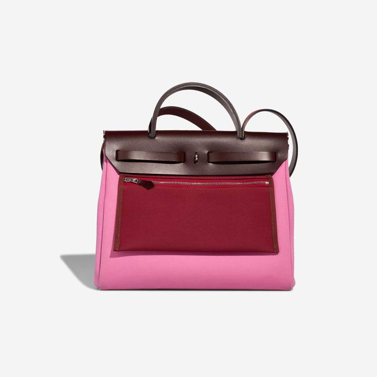 Hermès Herbag 31 Vache Hunter / Toile Rouge Sellier / Bubblegum | Sell your designer bag
