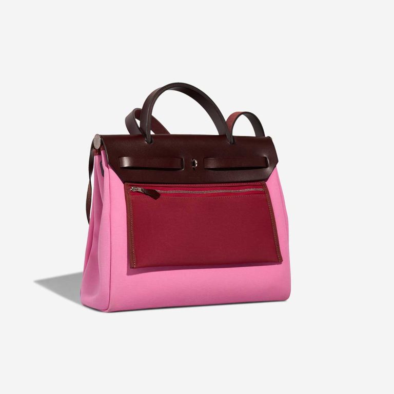 Hermès Herbag 31 Vache Hunter / Toile Rouge Sellier / Bubblegum | Sell your designer bag
