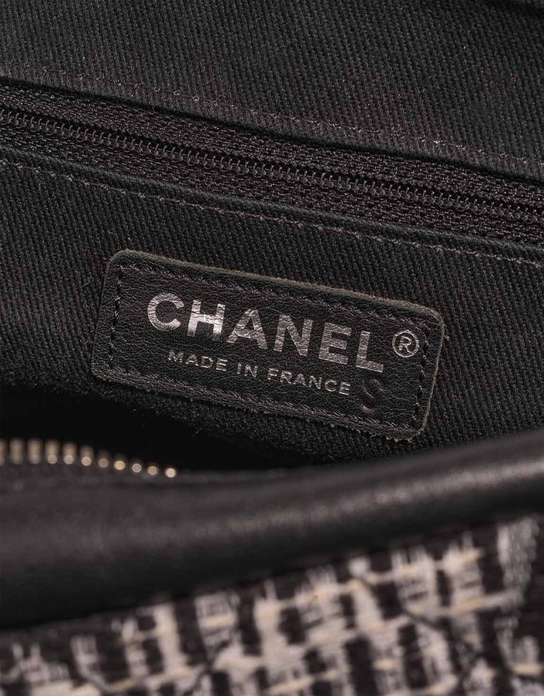 Chanel Timeless Medium Tweed Multicolour Logo | Sell your designer bag