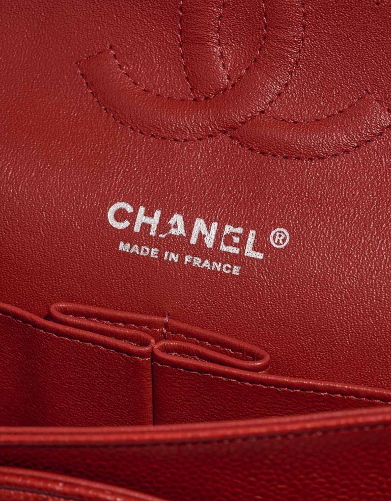 Chanel Timeless Medium Caviar Red Logo | Sell your designer bag