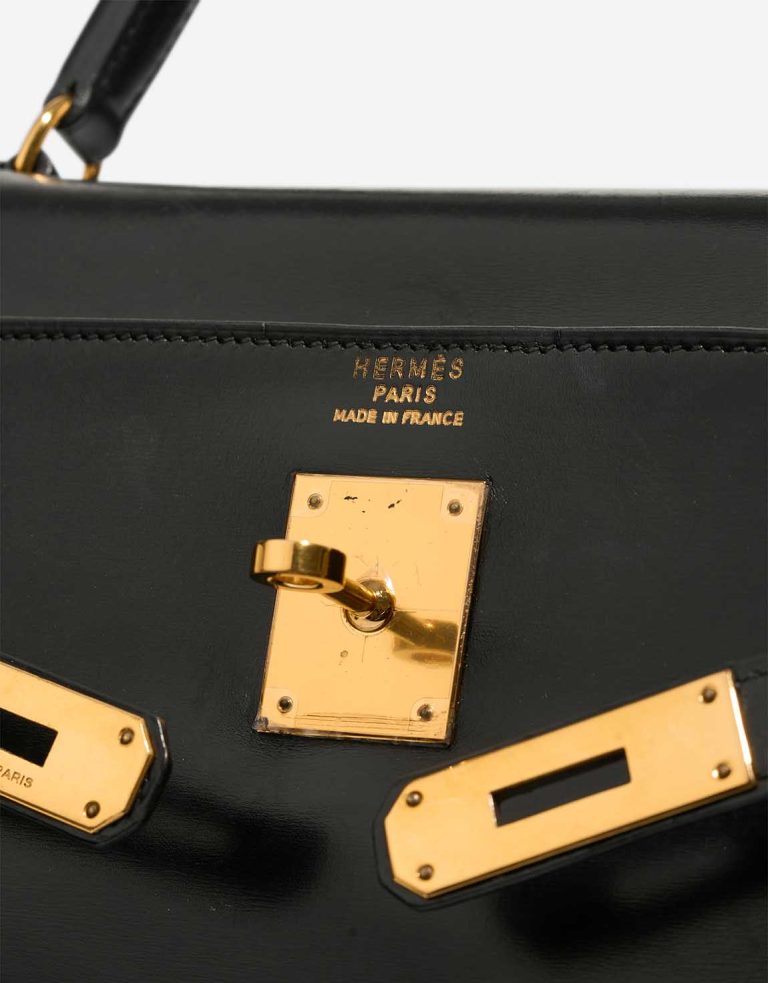 Hermès Kelly 32 Box Black Logo | Sell your designer bag