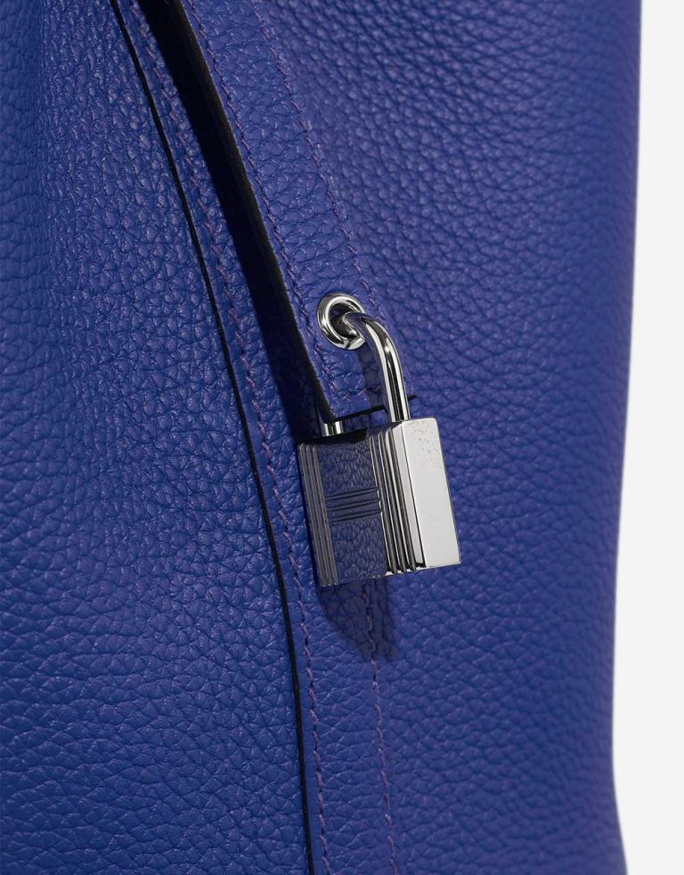 Hermès Picotin 18 Taurillon Maurice Bleu Royal Closing System | Sell your designer bag