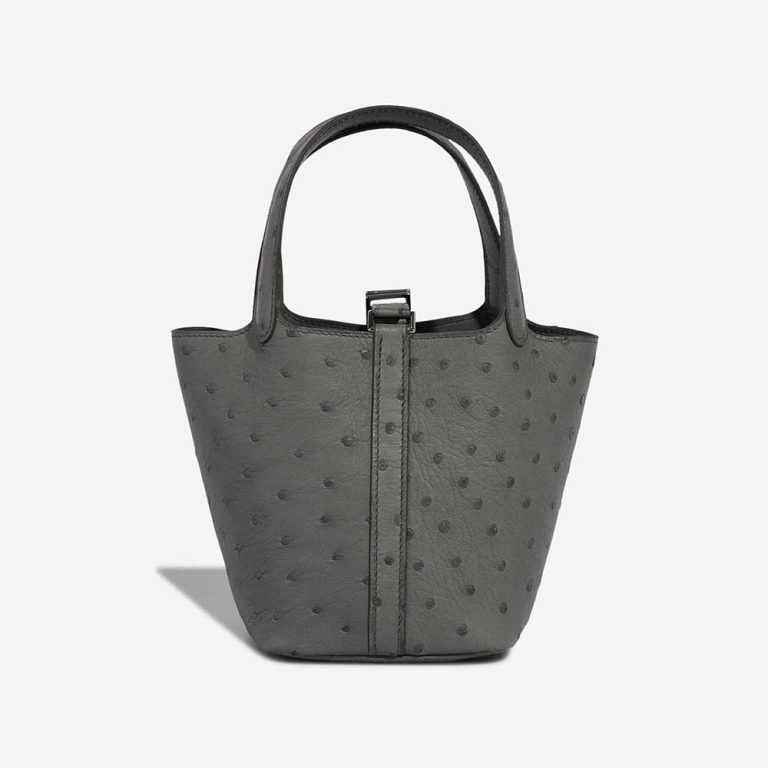 Hermès Picotin Micro Ostrich Vert Amande | Sell your designer bag