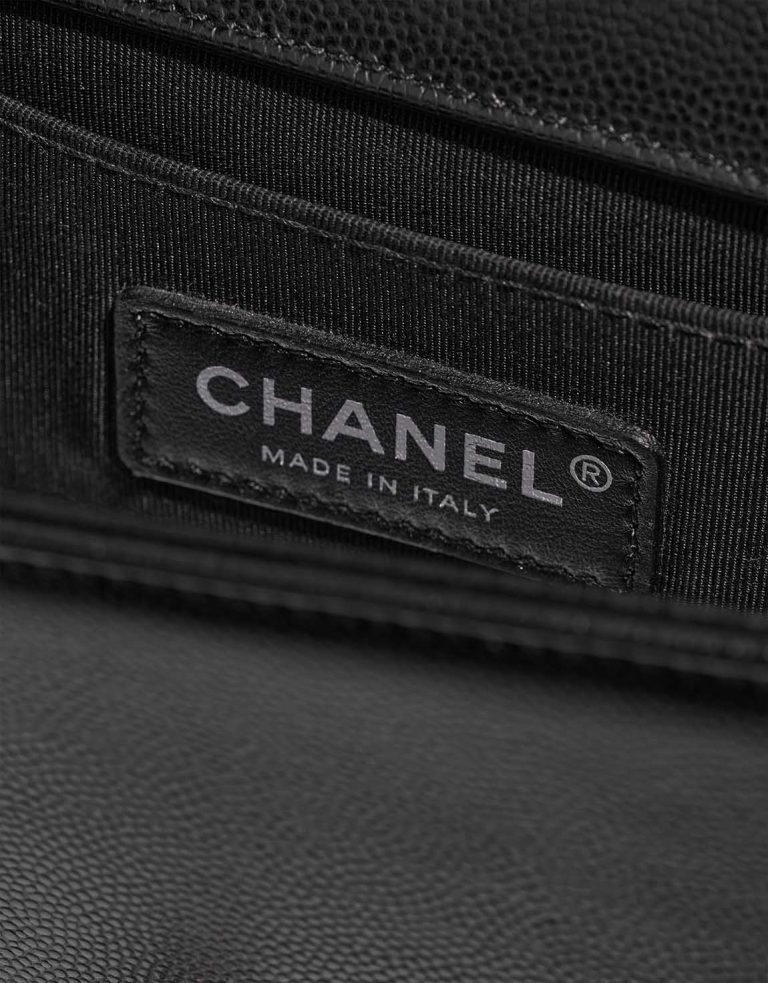 Chanel Boy Small Caviar Black Logo | Sell your designer bag