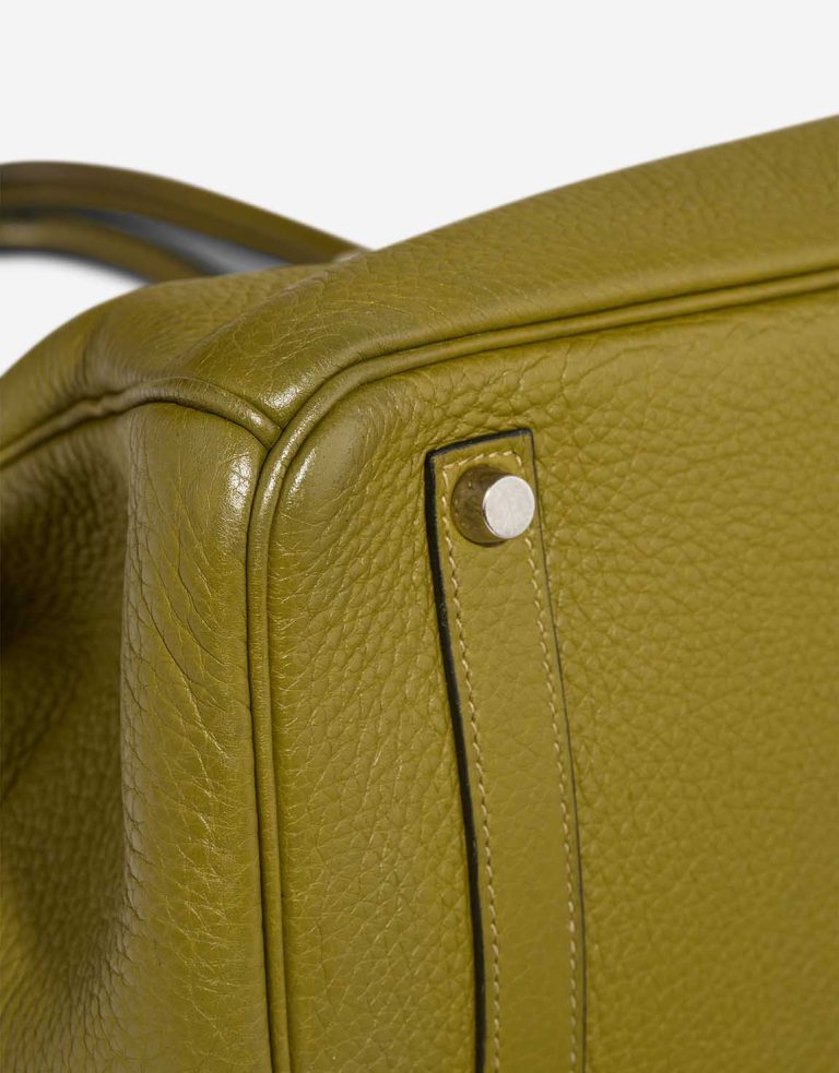 Hermès Birkin 35 Clémence Vert Anis Signs of wear | Sell your designer bag