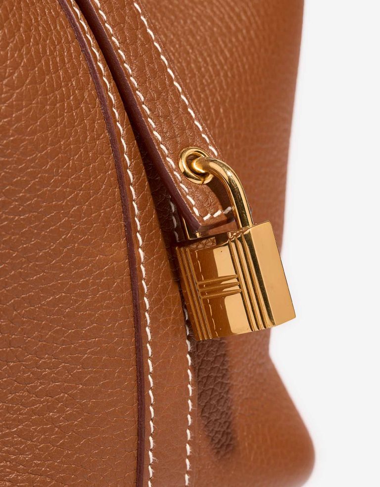 Hermès Picotin 18 Clémence Gold Closing System | Sell your designer bag