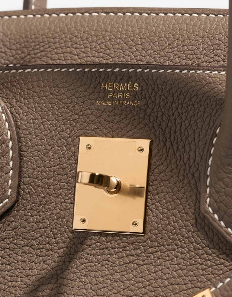 Hermès Birkin 30 Togo Étoupe Logo | Sell your designer bag
