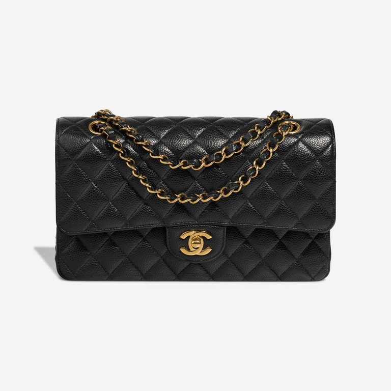 Chanel Timeless Medium Caviar Black Front | Sell your designer bag