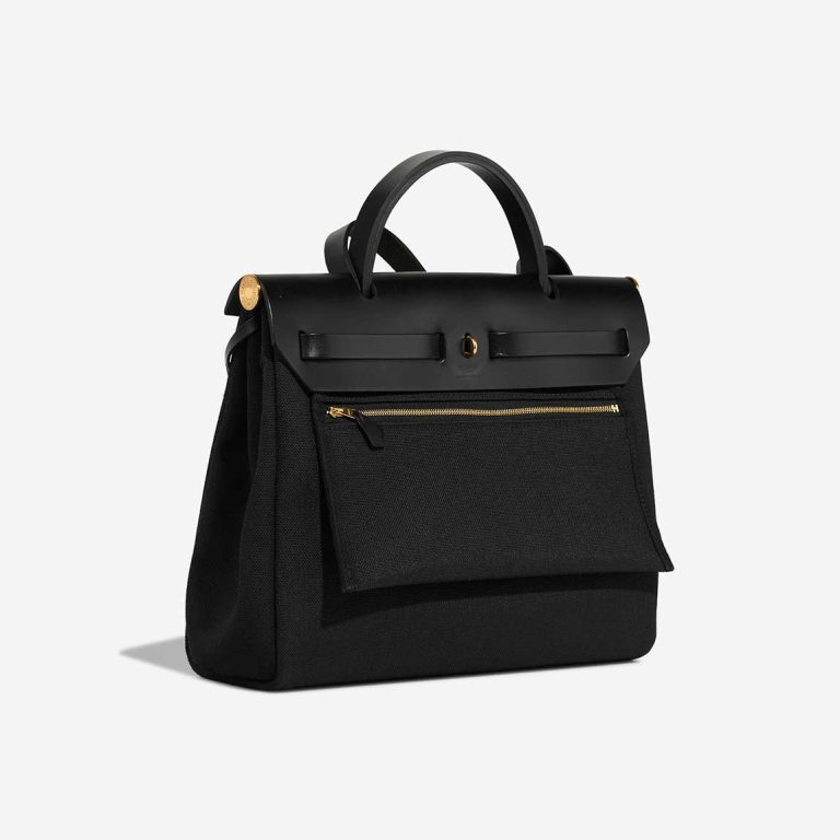Hermès Herbag 31 Toile Militaire / Vache Hunter Black | Sell your designer bag