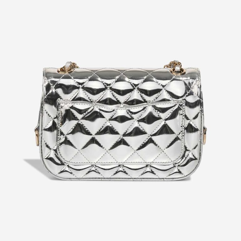 Chanel Timeless Small Patent Silver | Sell your designer bag