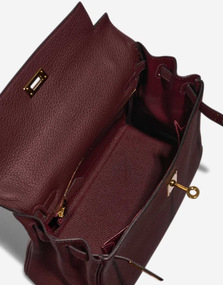 Hermès Kelly 25 Togo Rouge Sellier Inside | Sell your designer bag