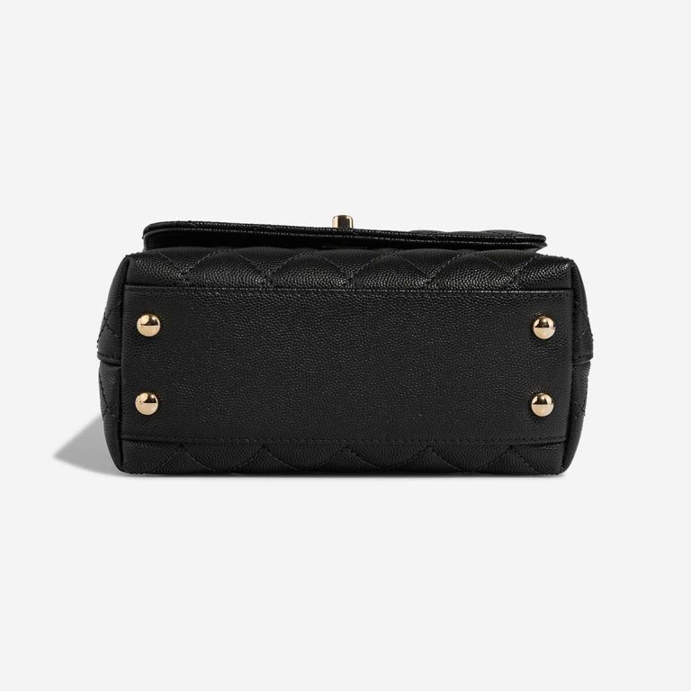 Chanel Timeless Handle Mini Square Caviar Black | Sell your designer bag