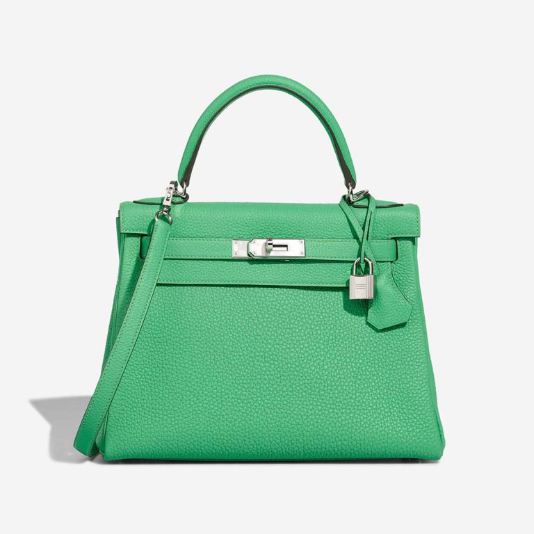 Hermès Kelly 28 Togo Vert Comics Front | Sell your designer bag