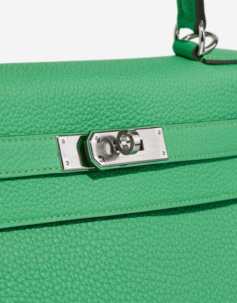 Hermès Kelly 28 Togo Vert Comics Closing System | Sell your designer bag