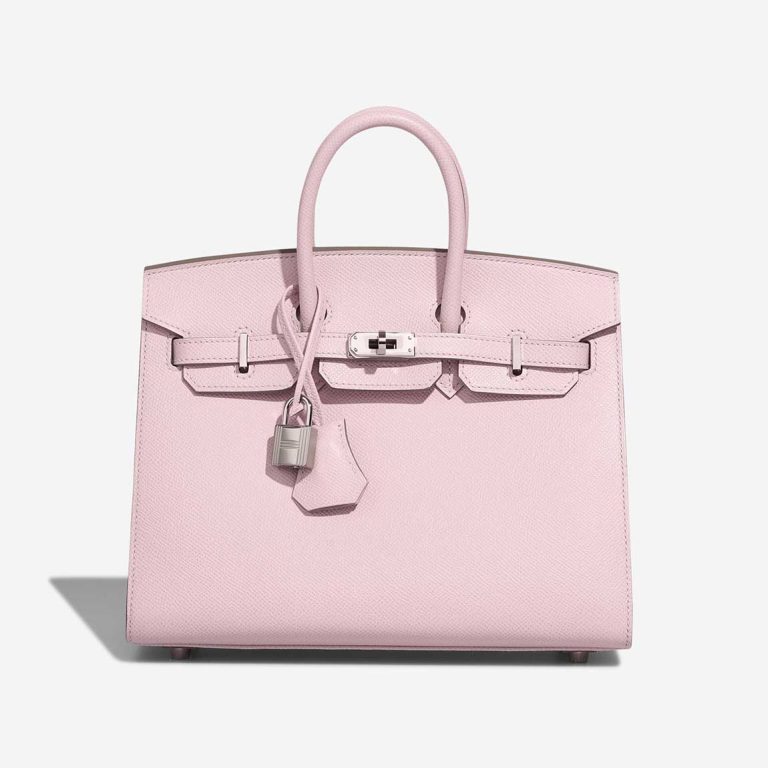 Hermès Birkin 25 Epsom Mauve Pâle Front | Sell your designer bag