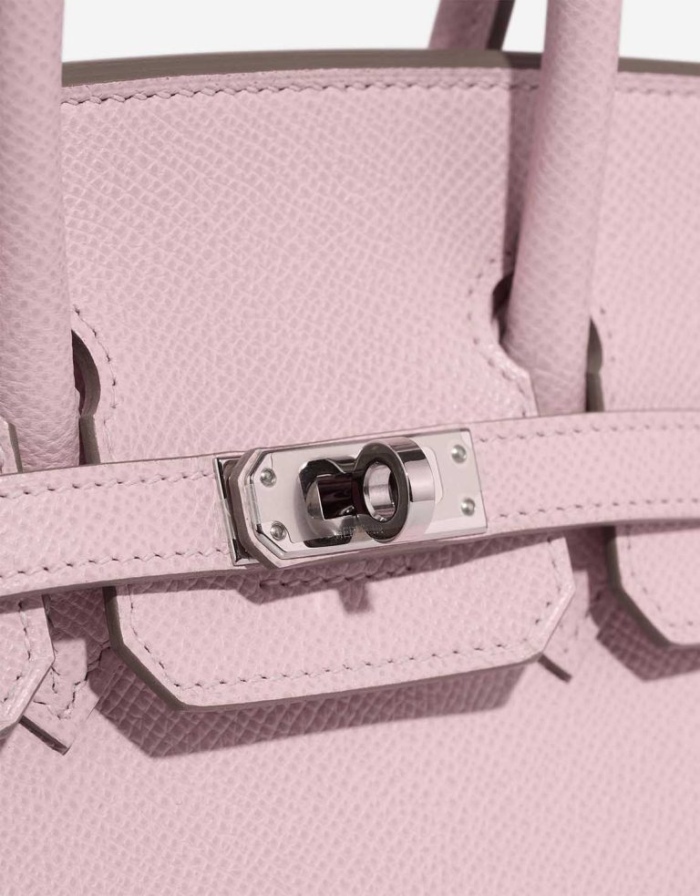 Hermès Birkin 25 Epsom Mauve Pâle Closing System | Sell your designer bag