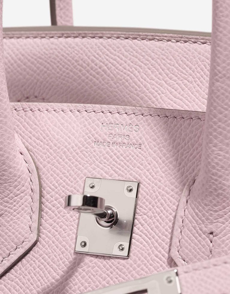 Hermès Birkin 25 Epsom Mauve Pâle Logo | Sell your designer bag