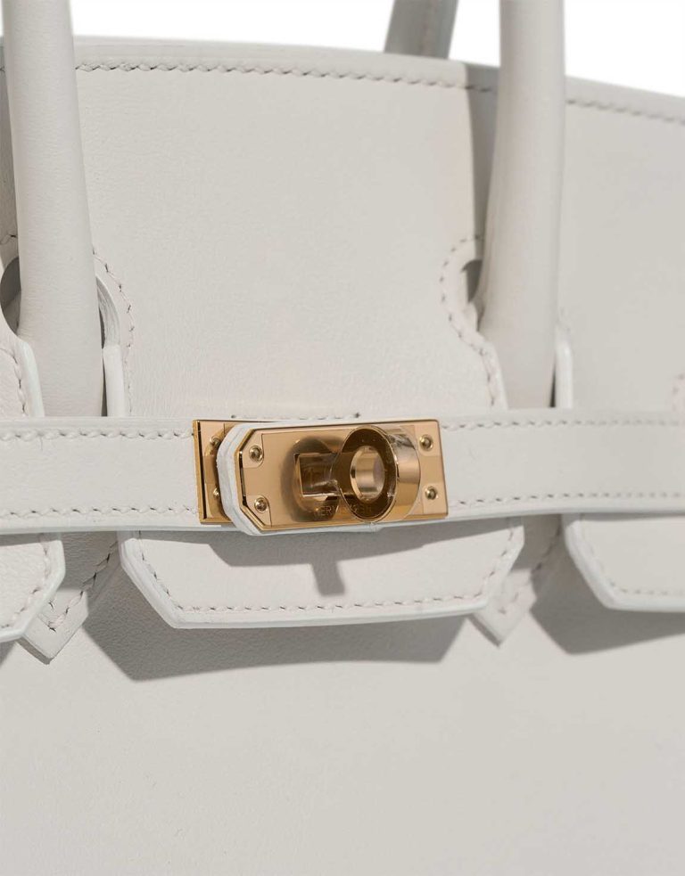 Hermès Birkin 25 Swift New White Closing System | Sell your designer bag
