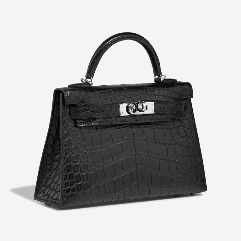 Hermès Kelly Mini Matte Alligator Black | Sell your designer bag