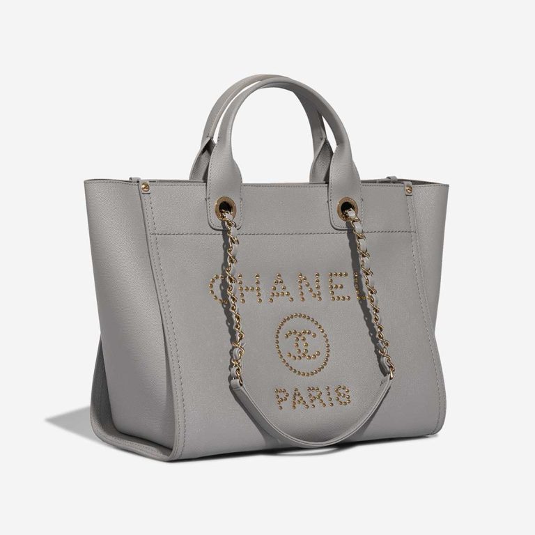 Chanel Deauville Medium Calf Grey | Sell your designer bag