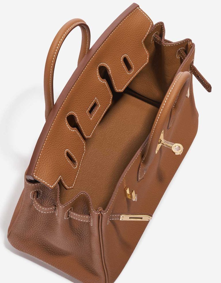 Hermès Birkin 25 Togo Gold Inside | Sell your designer bag