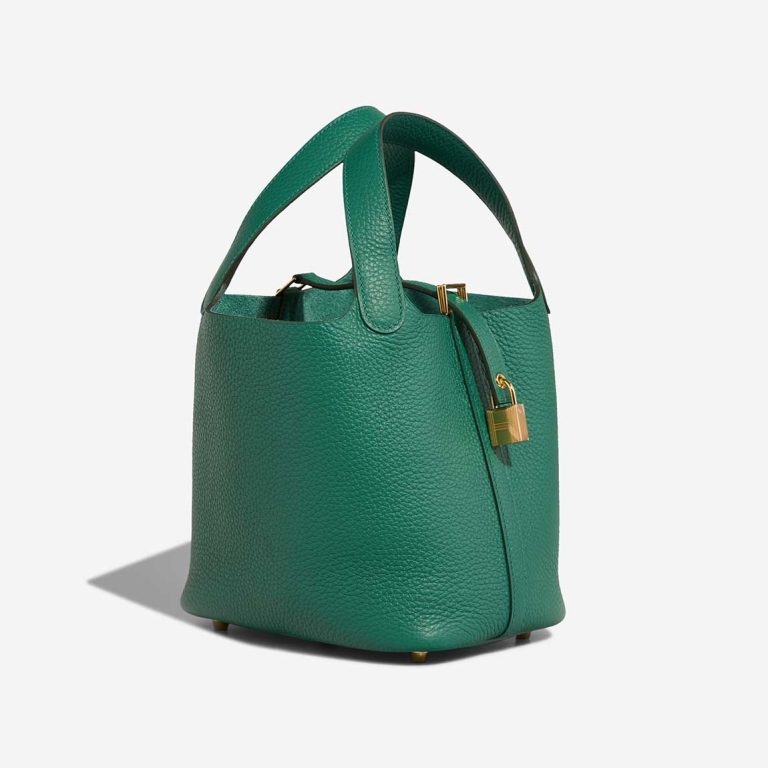 Hermès Picotin 18 Taurillon Clémence Vert Vertigo | Sell your designer bag