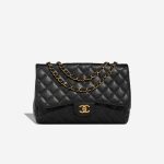 Chanel Timeless Jumbo Caviar Black Front | Sell your designer bag