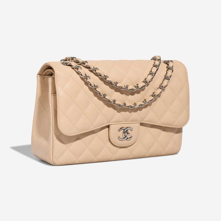 Chanel Timeless Jumbo Caviar Beige | Sell your designer bag